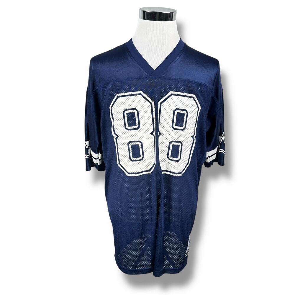 NFL Player Dallas Cowboys Dez Bryant #88 Jersey Men’s XL Blue‎ V-Neck Pullover